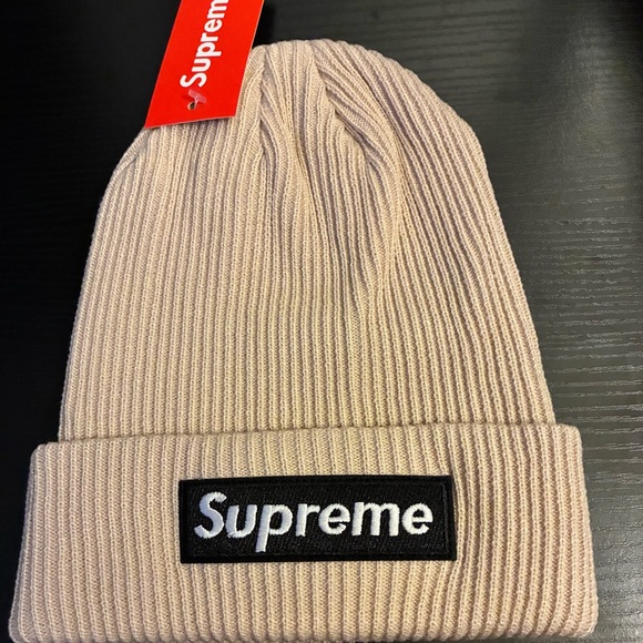 Supreme Other - Supreme Tan Ribbed Beanie